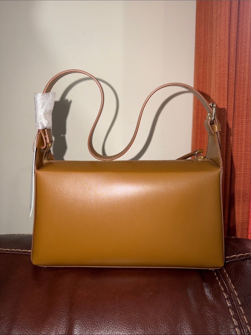 🔥🔥🔥NEW A.P.C. Virginie Zipped Leather Shoulder Bag - Picture 6 of 12